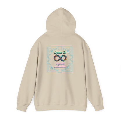 Infinite Possibilities Unisex Heavy Blend Hooded Sweatshirt, Cozy Hoodie, Gift for Her/Him, Casual Wear, Inspirational Sweatshirt