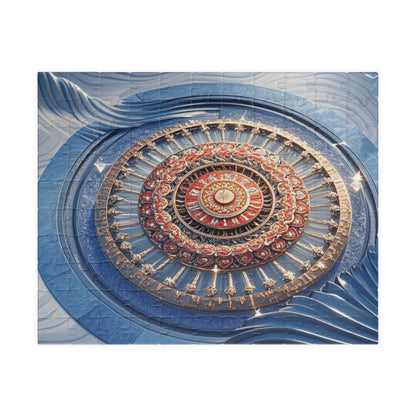 Intricate Mandala Puzzle - Mindful Fun, Home Decor, Gift for Puzzle Lovers, Family Activity, Meditation Aid