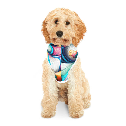 Vibrant Pet Hoodie  Dogs and Cats, Cozy Furry Fashion, Perfect Gift for Pet Lovers, Unique Design for Holidays