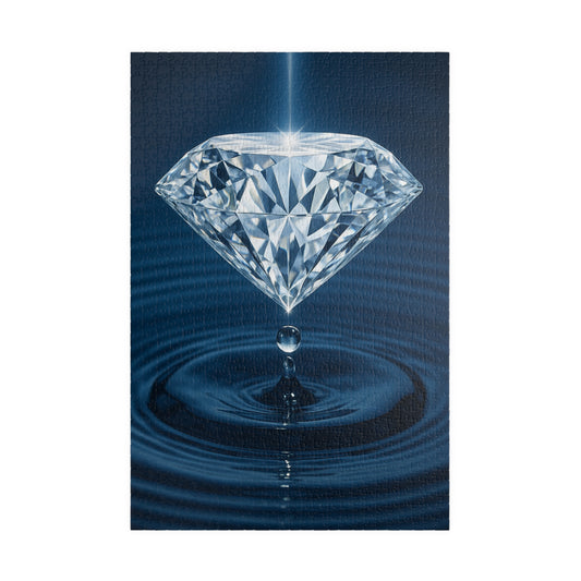 Sparkling Diamond Puzzle - 110 to 1014 Pieces, Perfect Gift for Family, Game Night, Collectors, Home Decor, Stress Relief