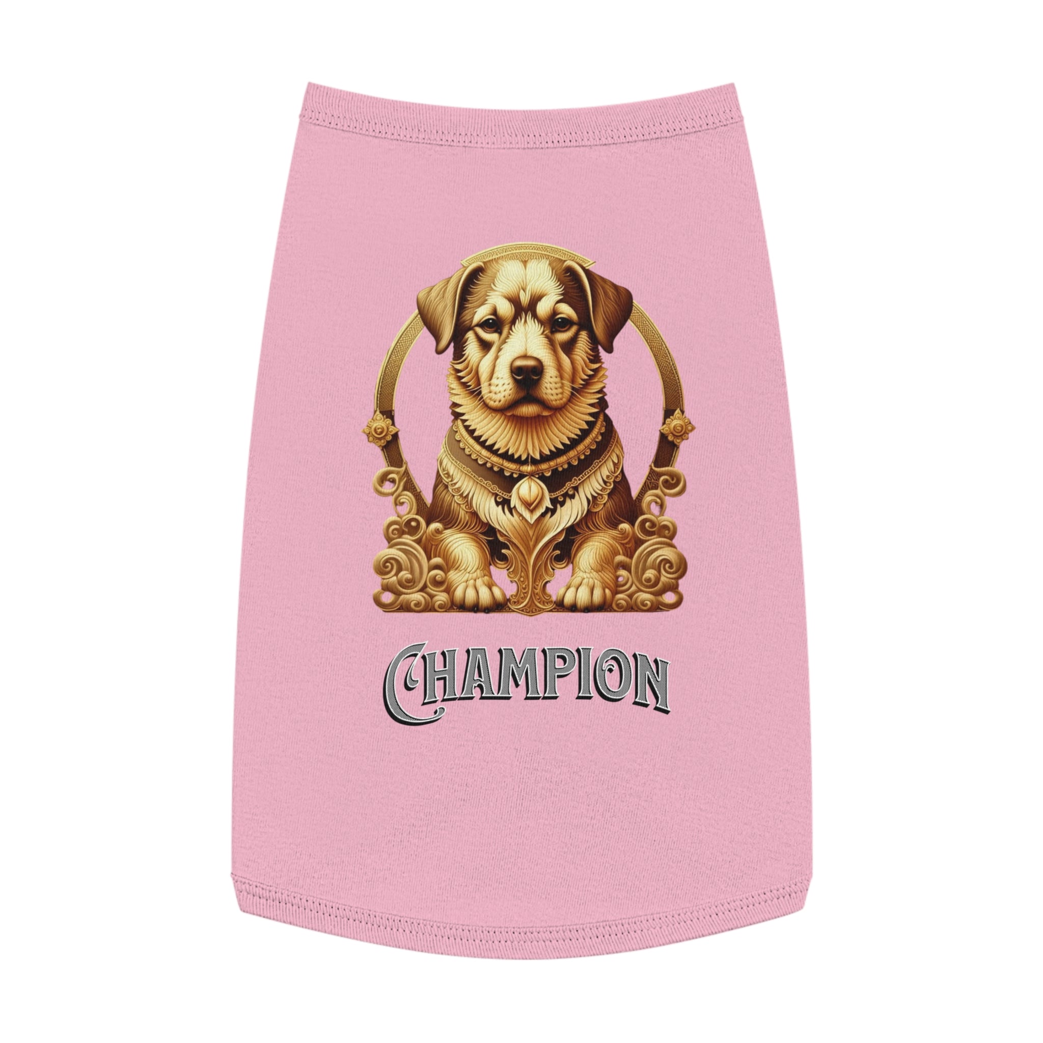Champion Pet Tank Top for Dogs, Stylish Dog Apparel, Pet Summer Wear, Dog Costume, Gift for Dog Lovers
