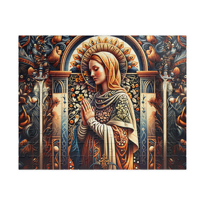 Puzzle of Serenity | Religious Art Puzzle, Jigsaw Puzzle for Meditation, Spiritual Gift, Home Decor, Mindfulness Activity