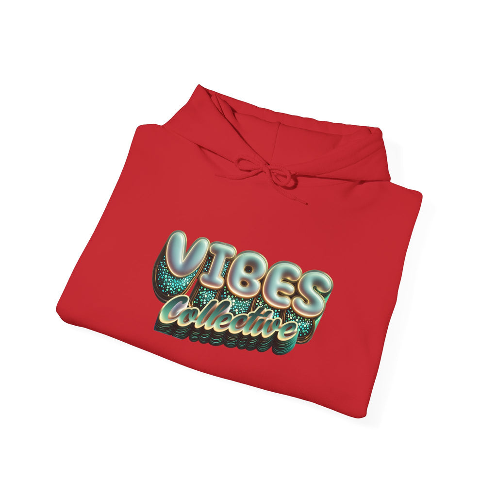 Vibes Collective Hoodie — Decorative Moth Graphic Streetwear