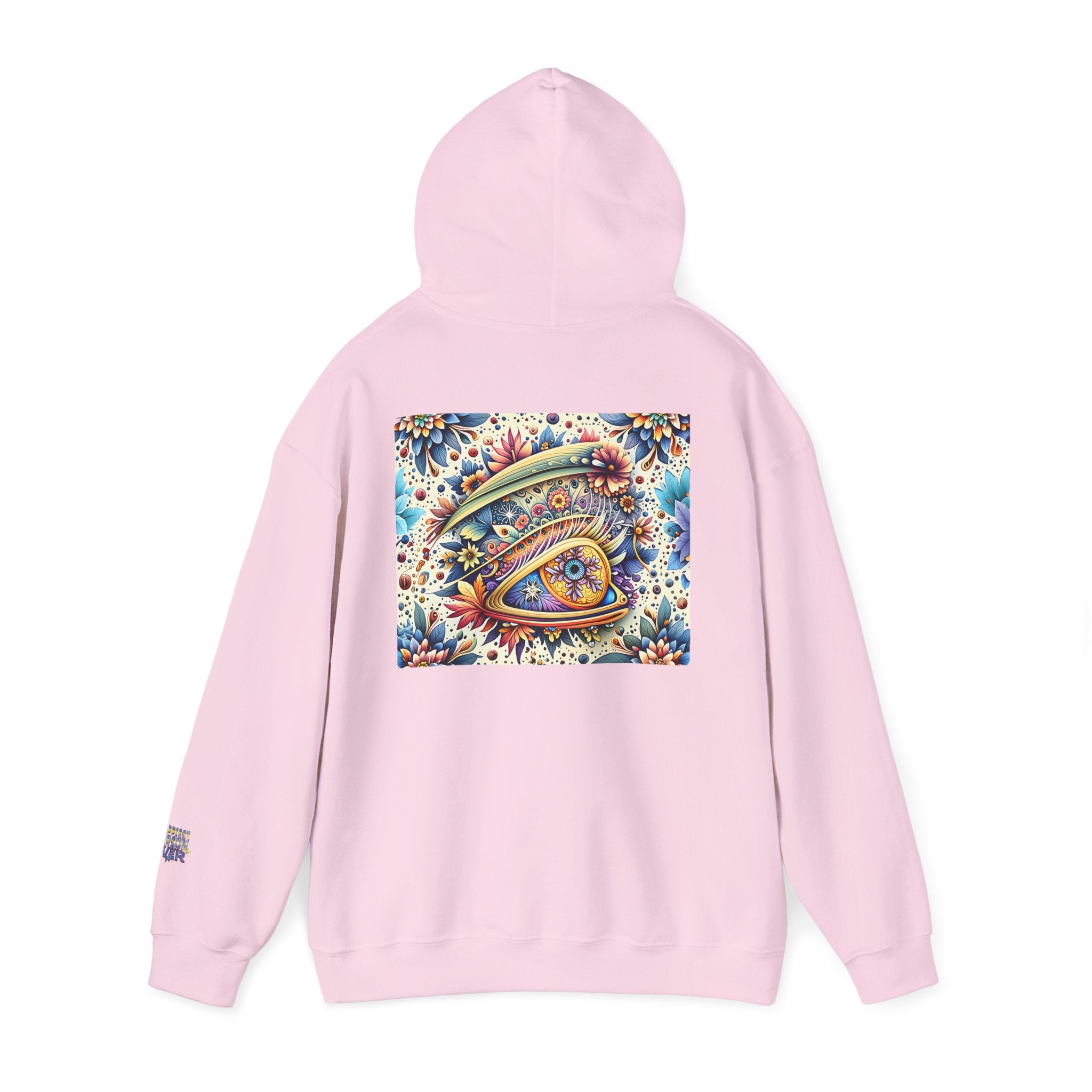 Happy Person Hoodie — Colorful Psychedelic Eye Art Pullover