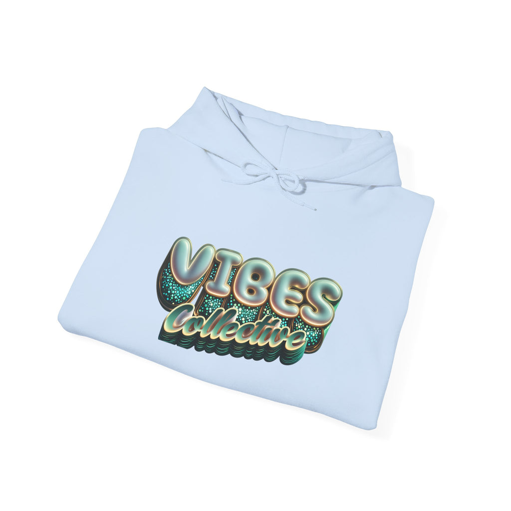 Vibes Collective Hoodie — Decorative Moth Graphic Streetwear