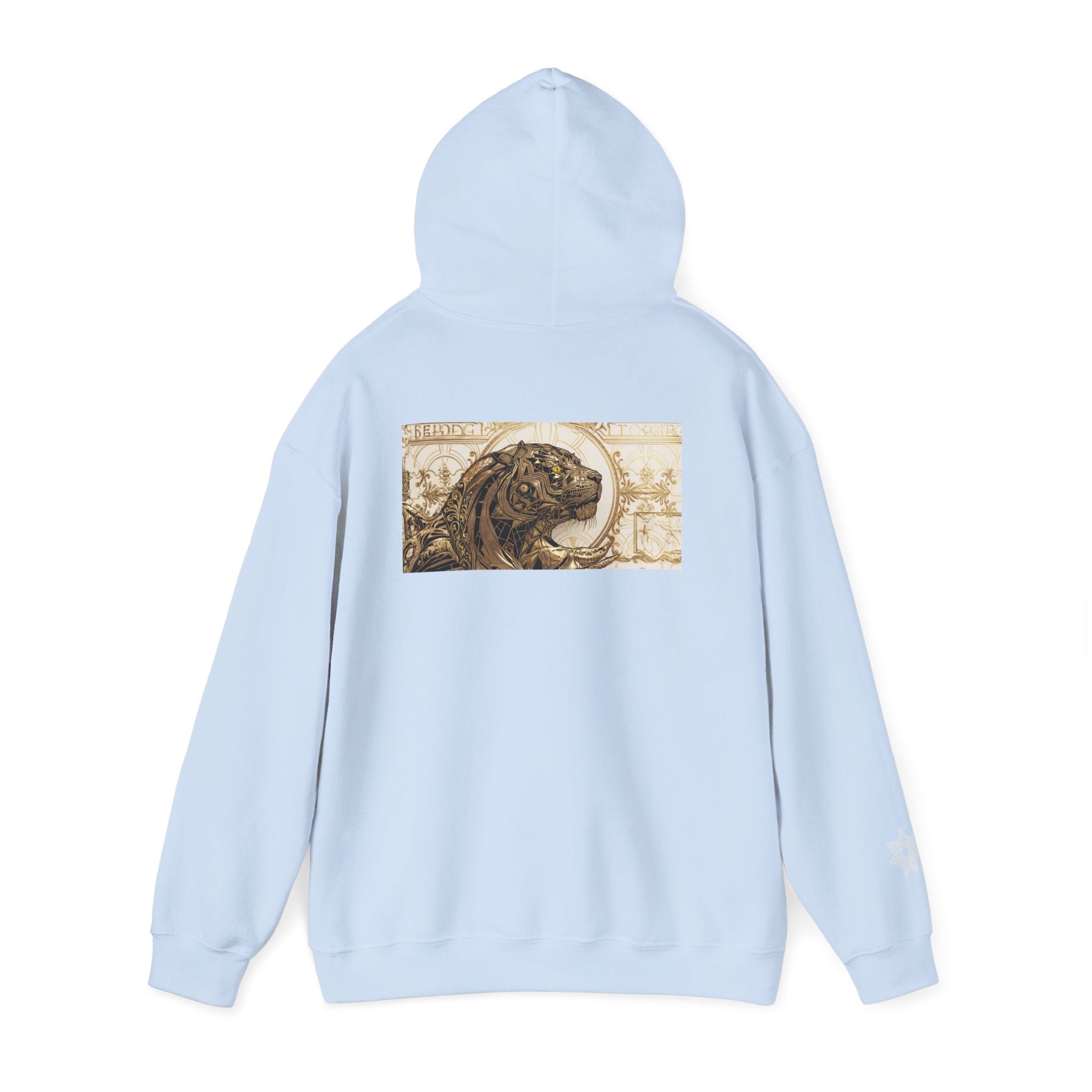 Hoodie — Vintage Steampunk Lion Crest Back Print