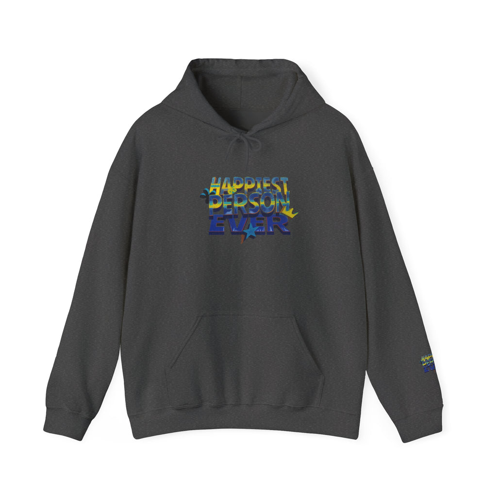 Happy Person Hoodie — Colorful Psychedelic Eye Art Pullover