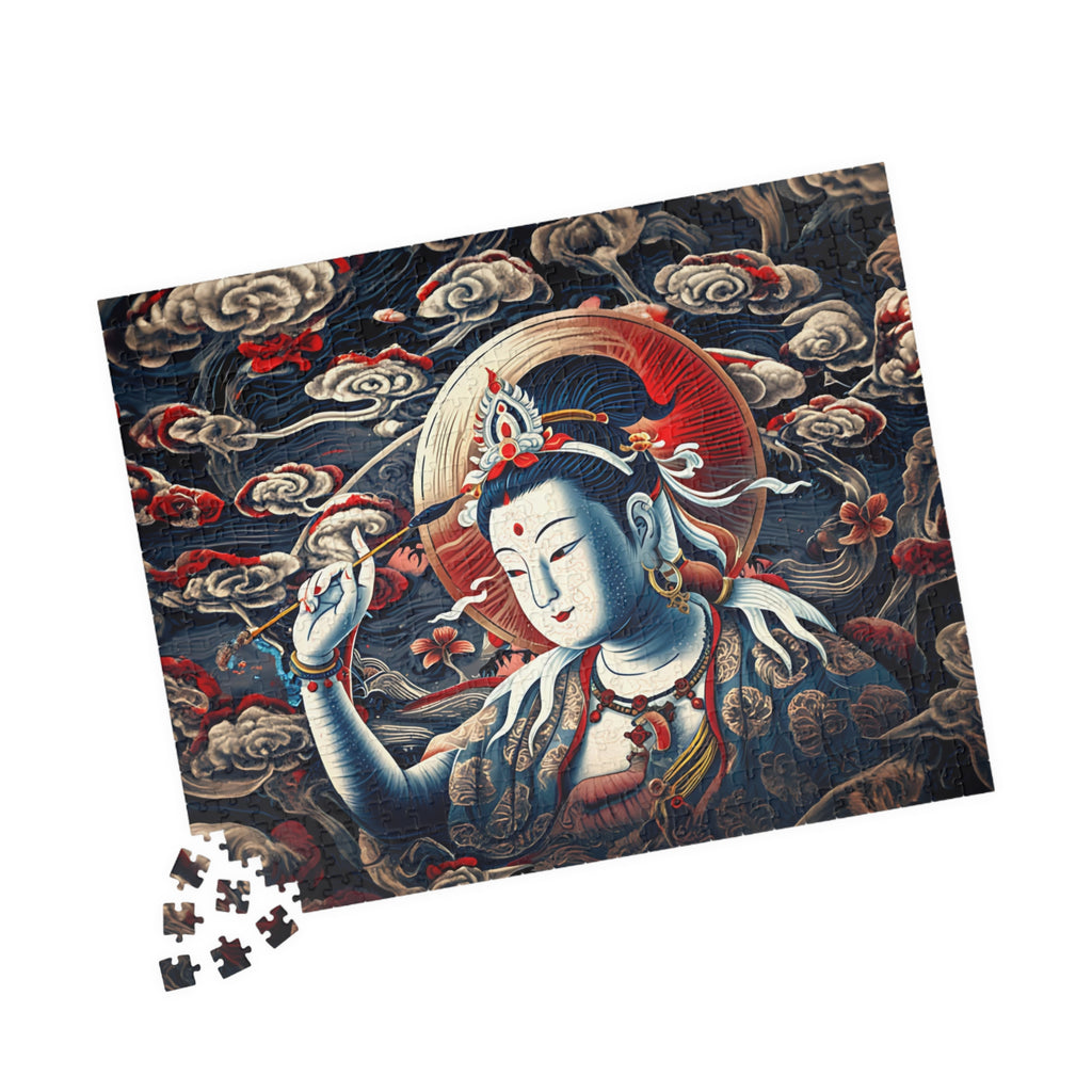 Buddha Art Puzzle — Meditation-Inspired Jigsaw (110/252/520/1014 pcs)