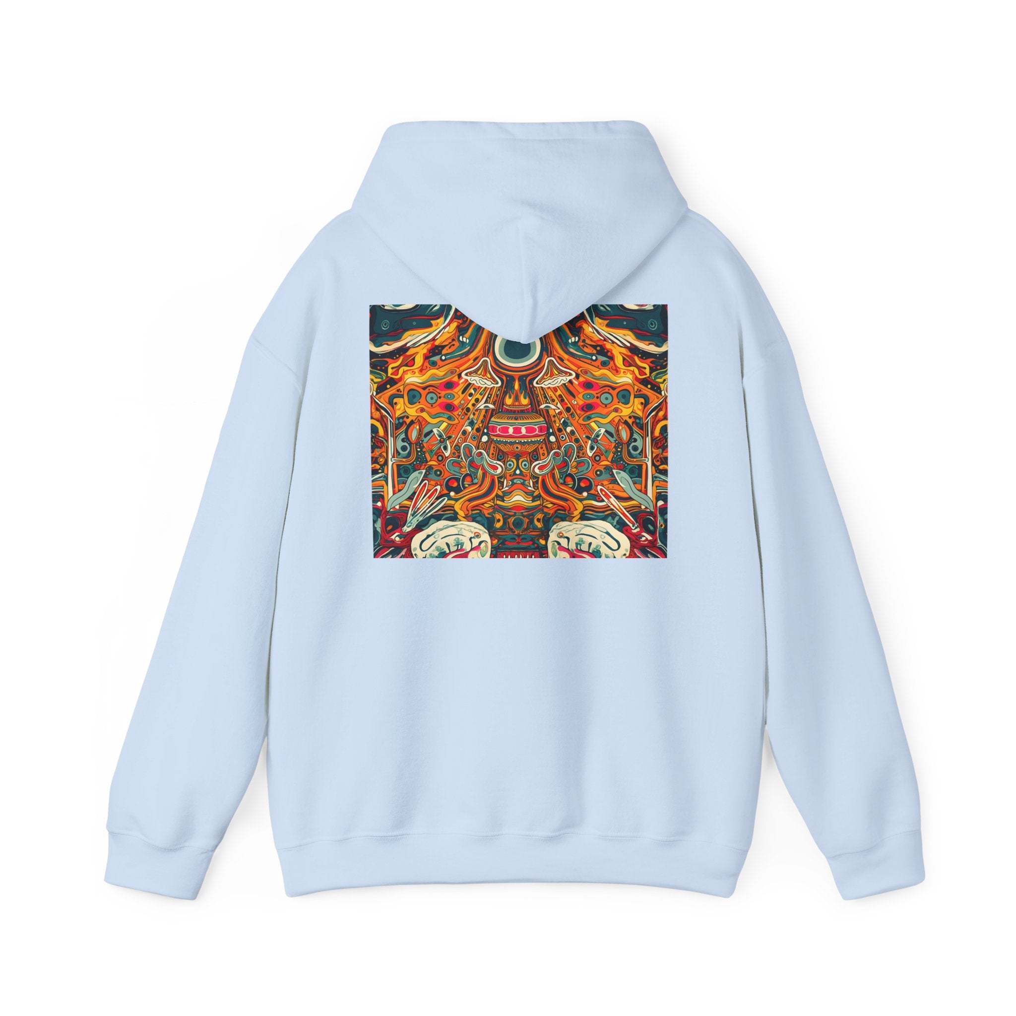 Psychedelic Abstract Hoodie – Vibrant Trippy Art Pullover