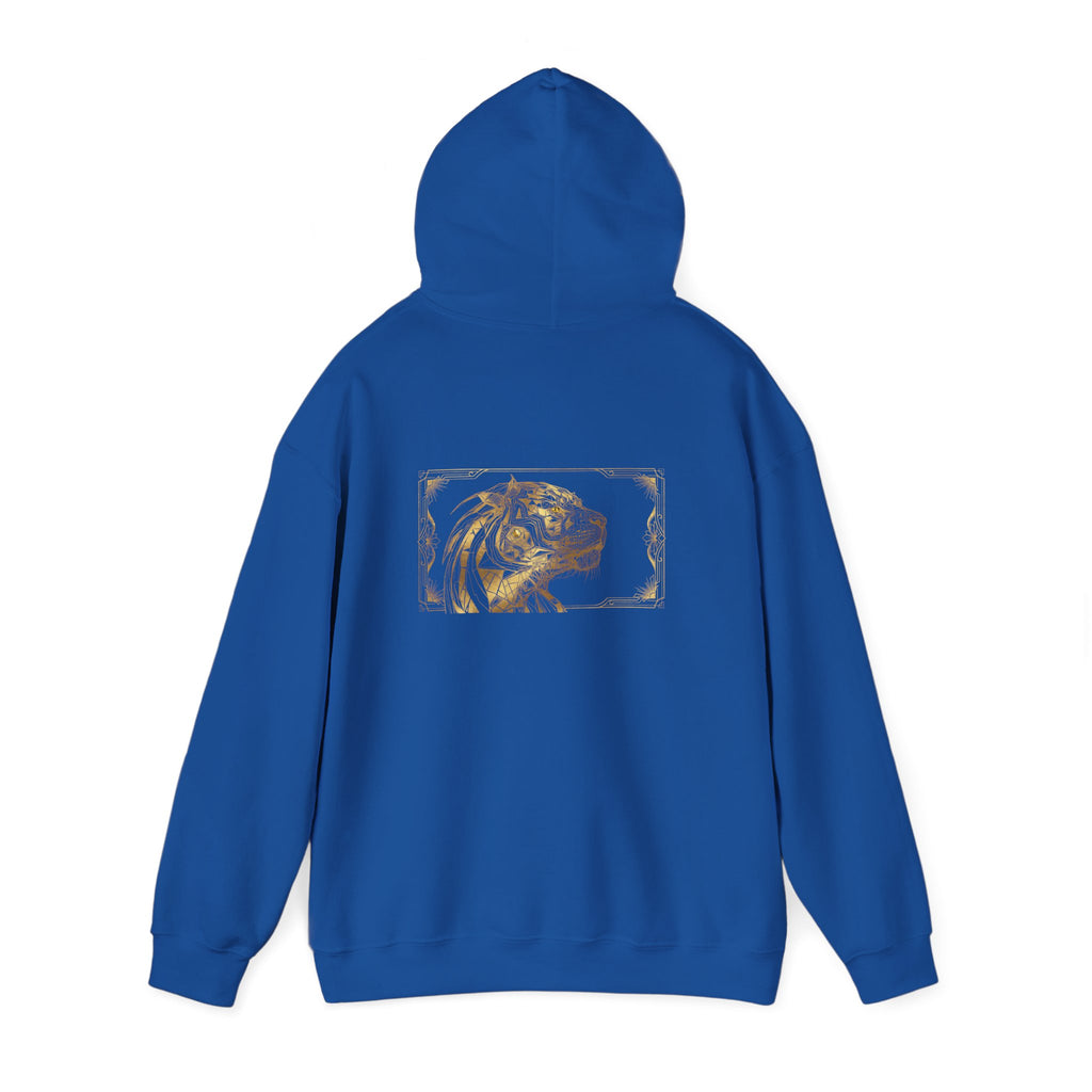 Leo Pride Hoodie — Gold Lion Art "Be Fierce" Sweatshirt