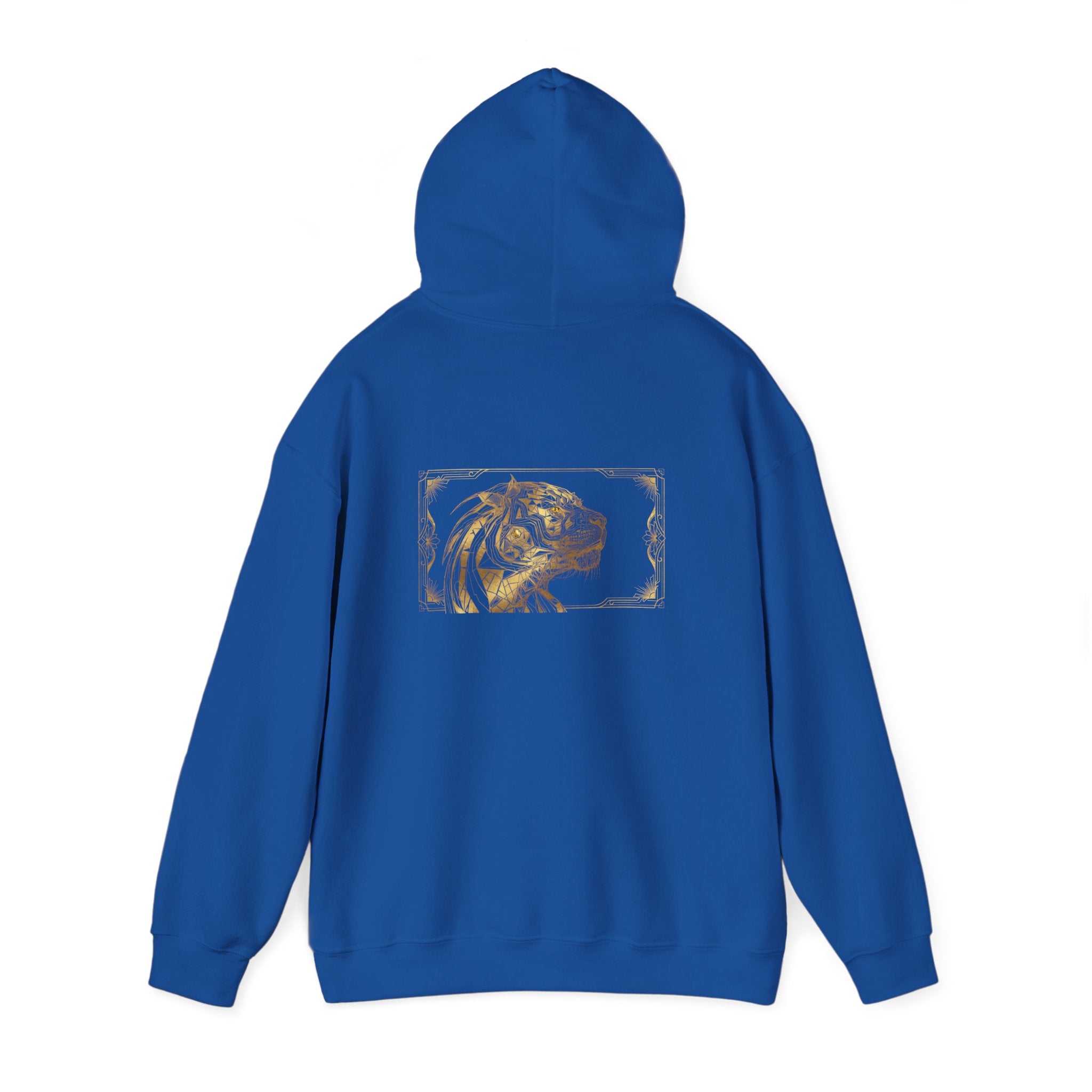 Leo Pride Hoodie — Gold Lion Art "Be Fierce" Sweatshirt