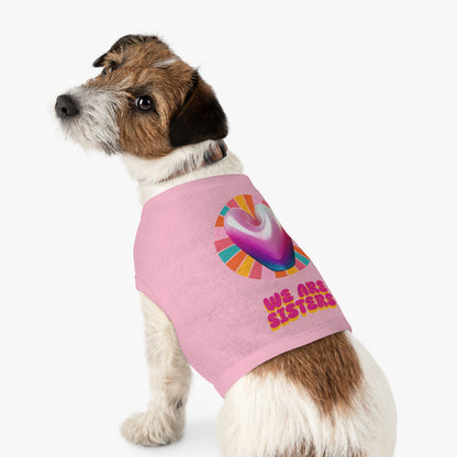 Joyful Pet Tank Top | We Are Sisters | Fun Dog Apparel, Summer Pet Wear, Cute Pet Gifts, Pet Fashion