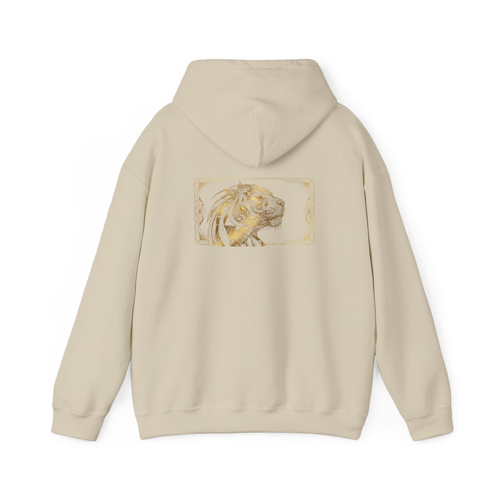 Leo Pride Hoodie — Gold Lion Art "Be Fierce" Sweatshirt