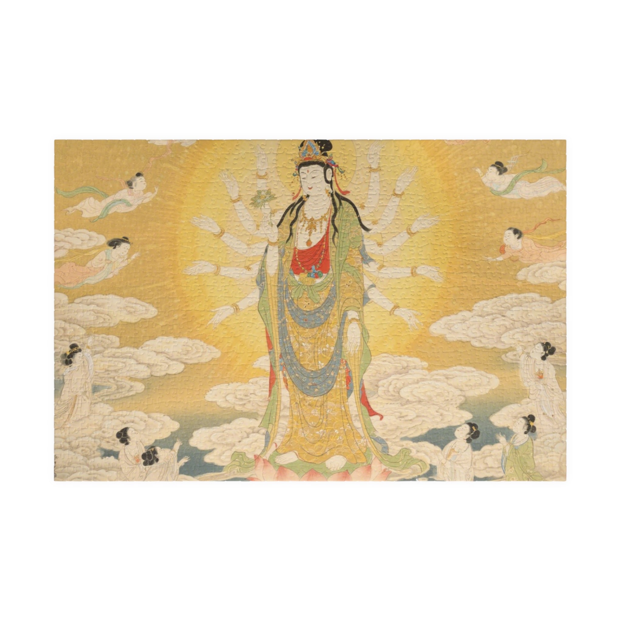 Puzzle - Serene Buddha, 1014 Piece, Meditation Art, Mindfulness Gift, Family Activity