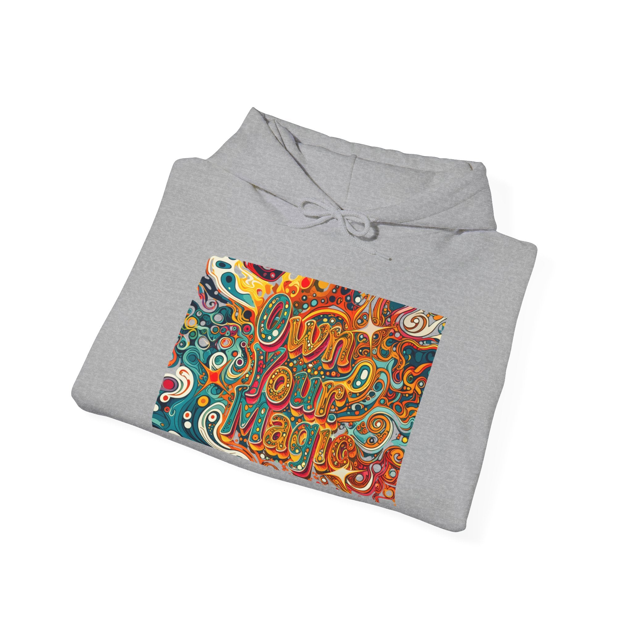 Psychedelic Abstract Hoodie – Vibrant Trippy Art Pullover