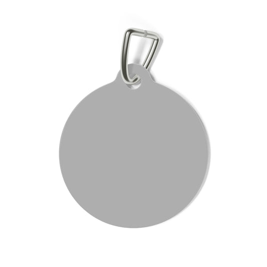 Colorful Pet Tag with Floral Design - Personalized Dog Tag, Cat Tag, Pet ID Tag, Unique Pet Accessory, Gift for Pet Lovers