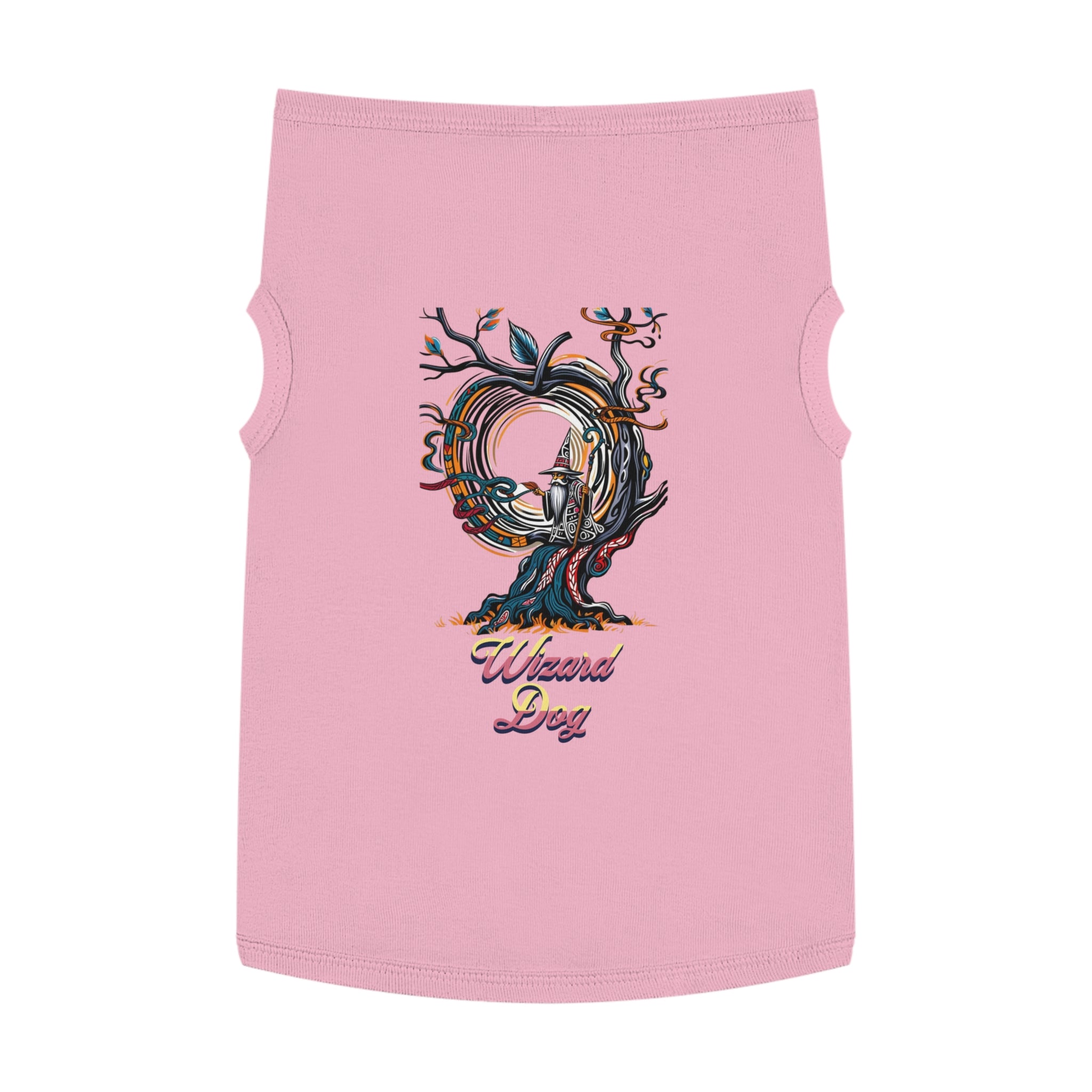 Wizard Dog Pet Tank Top, Cute Dog Shirt, Pet Apparel, Adorable Pet Gift, Dog Lover Gift, Halloween Dog Costume