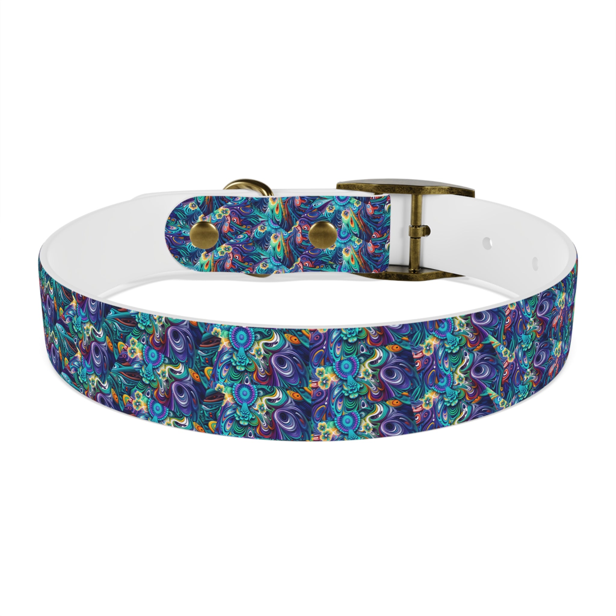Dog Collar - Colorful and Heartwarming  Floral Design