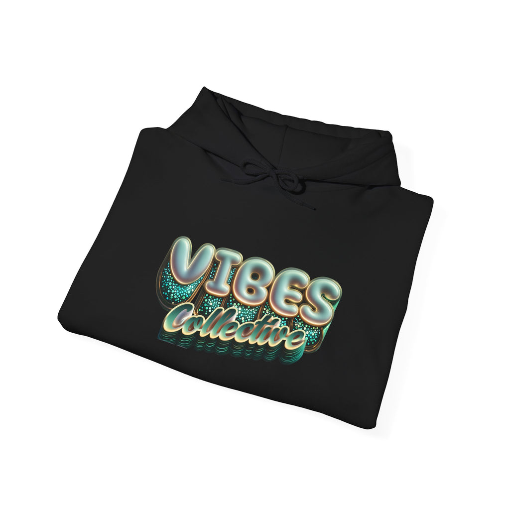 Vibes Collective Hoodie — Decorative Moth Graphic Streetwear