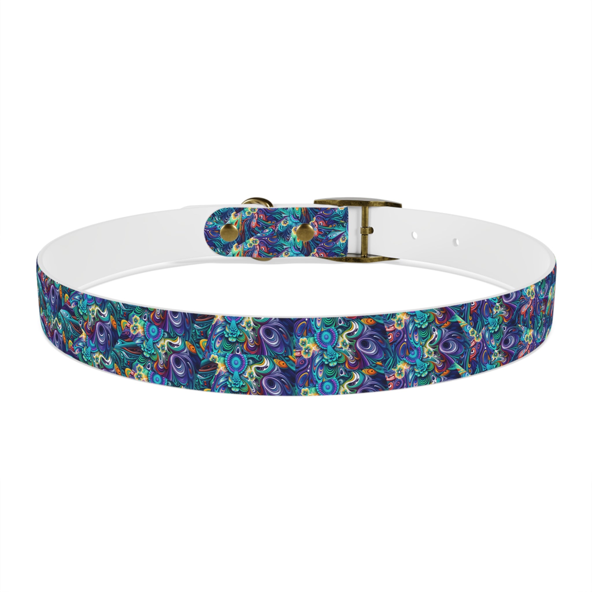 Dog Collar - Colorful and Heartwarming  Floral Design