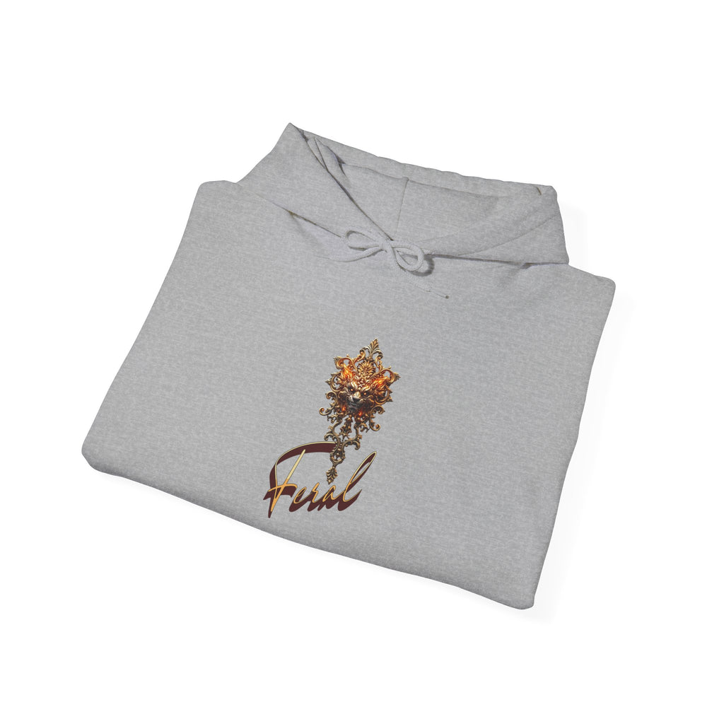Leo Pride Hoodie — Gold Lion Art "Be Fierce" Sweatshirt