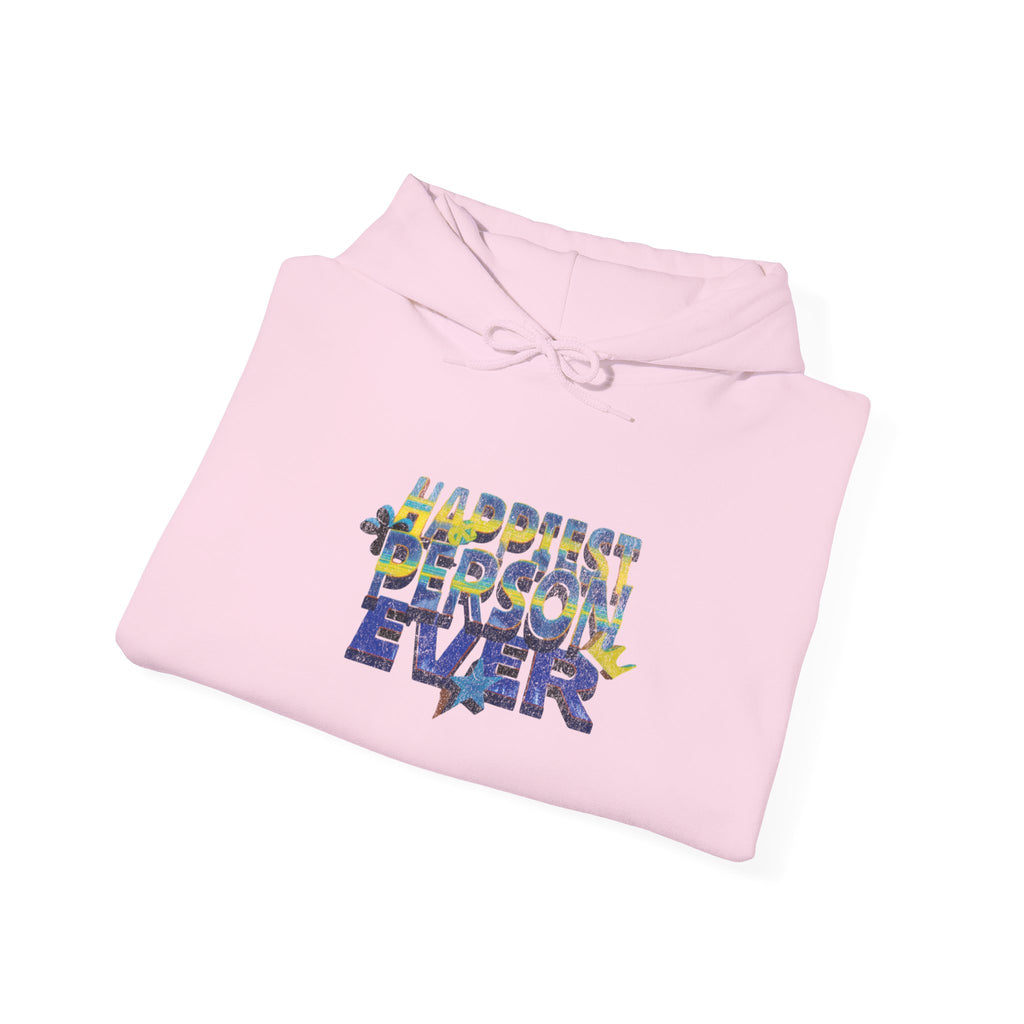 Happy Person Hoodie — Colorful Psychedelic Eye Art Pullover