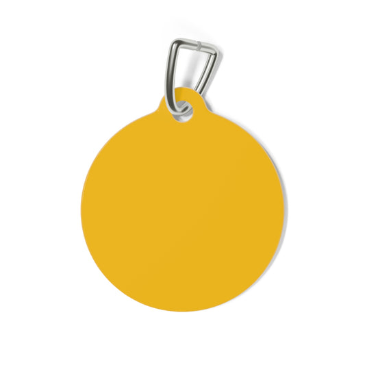 Vibrant Floral Pet Tag, Colorful Pet ID Tag, Dog Name Tag, Cat Identifier, Unique Pet Accessory, Gift for Pet Lovers