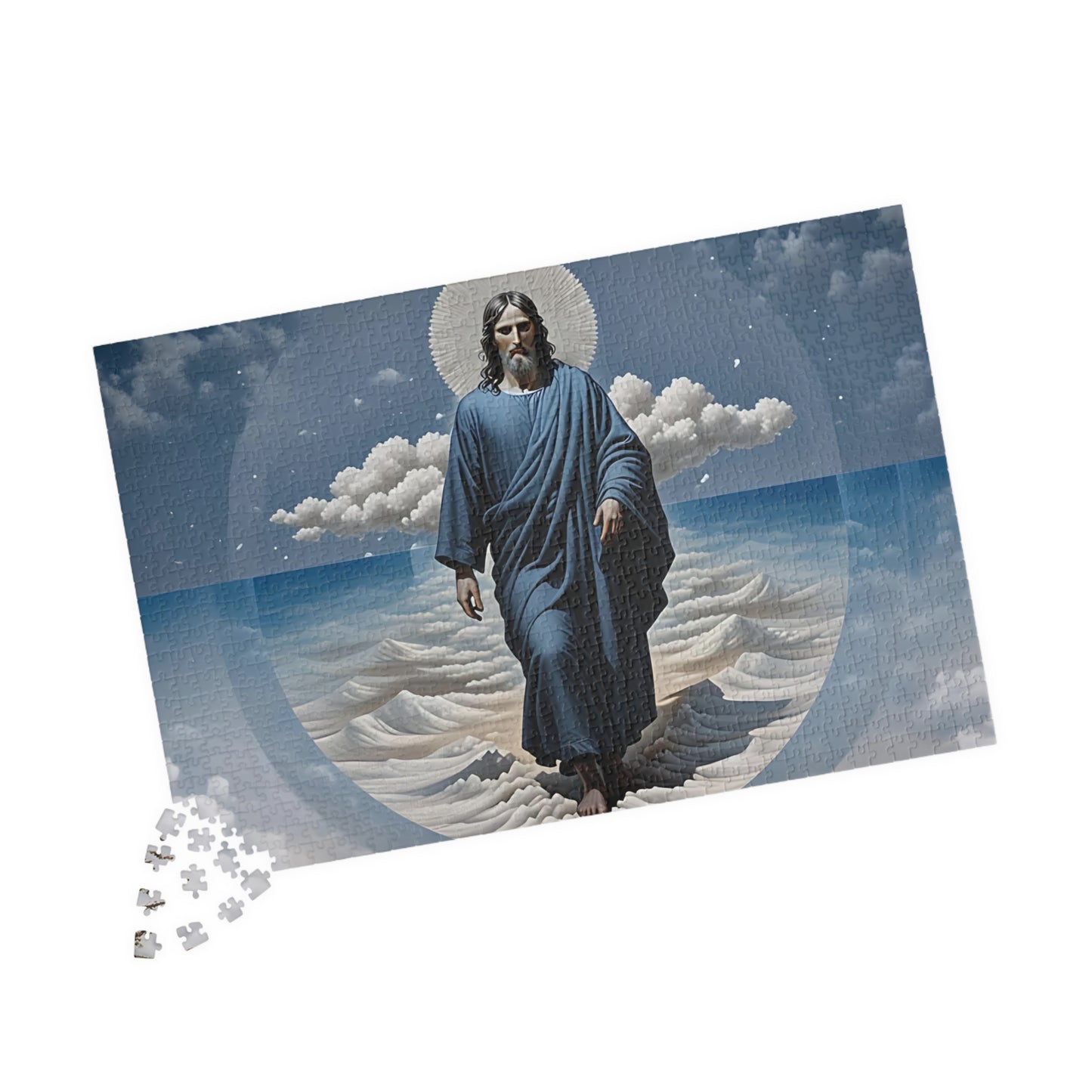 Spiritual Journey Puzzle - 110, 252, 520, 1014-piece, Perfect for Family Game Night, Meditation, Gifts, Easter, Religious Celebrations