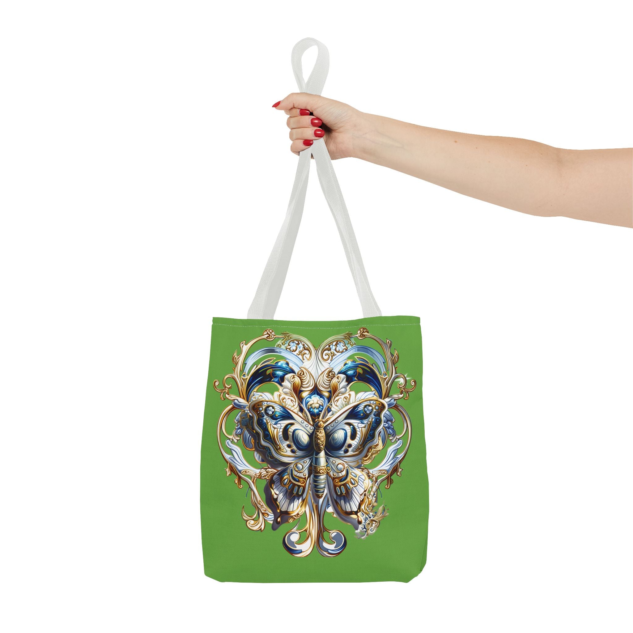 Butterfly Floral Tote Bag