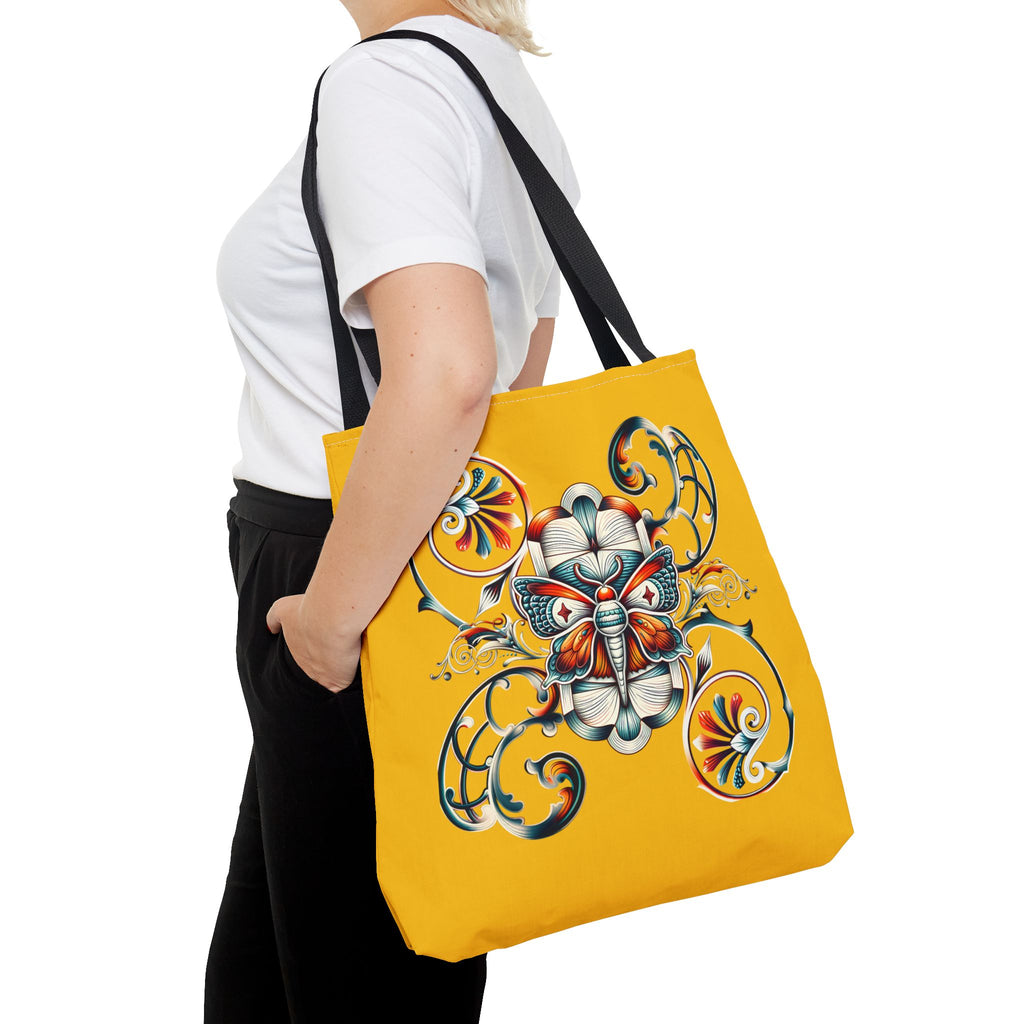 Butterfly Heart Tote Bag