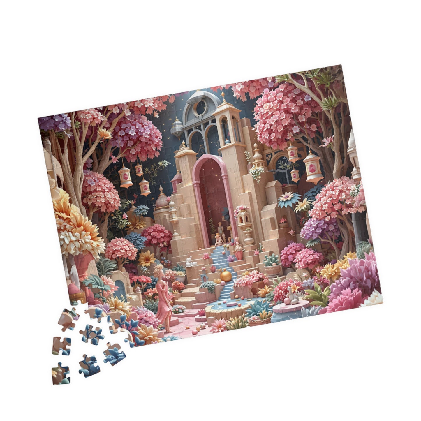 Fantasy Garden Puzzle - Enchanting 110, 252, 520-Piece Jigsaw for Relaxation and Fun, Perfect Gift for Puzzle Lovers, Family [...]