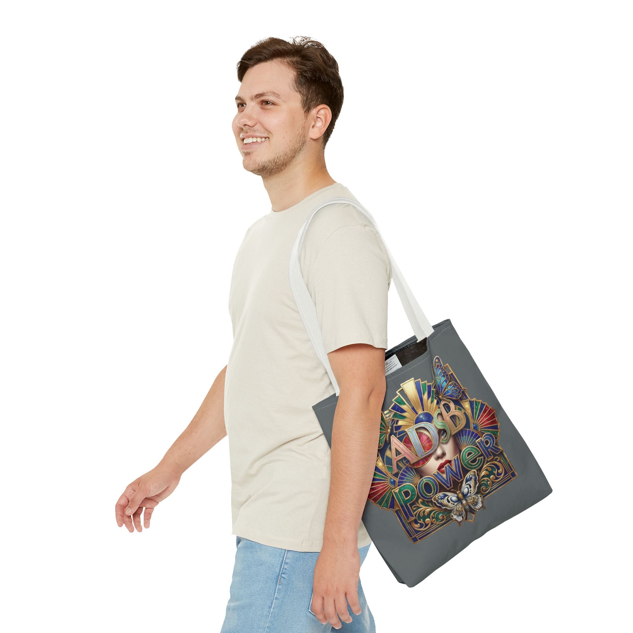 Tote Bag — 'ADSB Power' Decorative Art Nouveau Tote