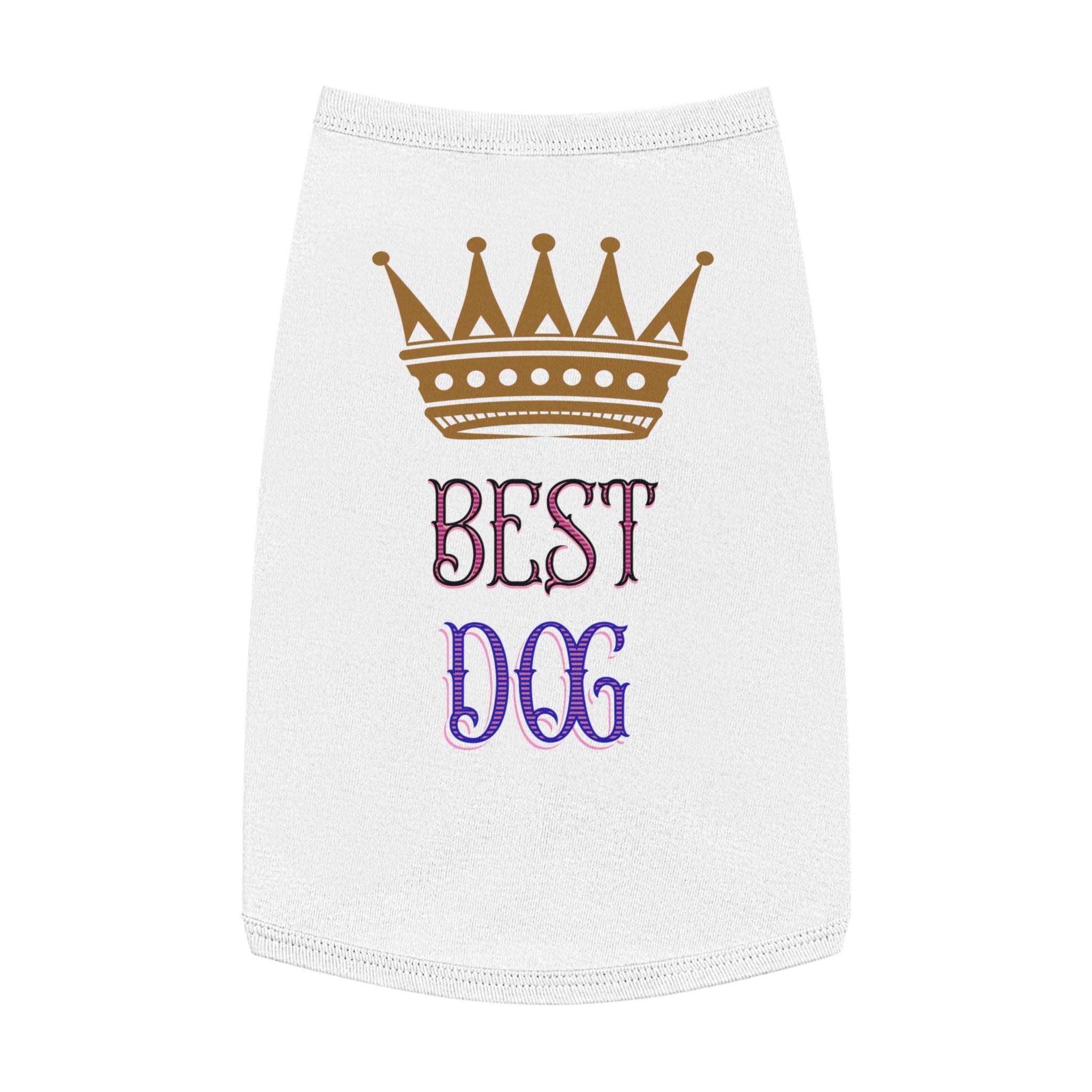 Royal Best Dog Tank Top, Dog Apparel, Pet Clothing, Dog Gift, Funny Pet Shirts, Dog Lover Gift