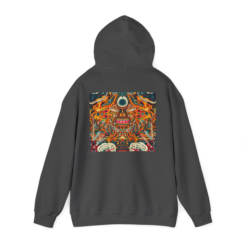 Psychedelic Abstract Hoodie – Vibrant Trippy Art Pullover
