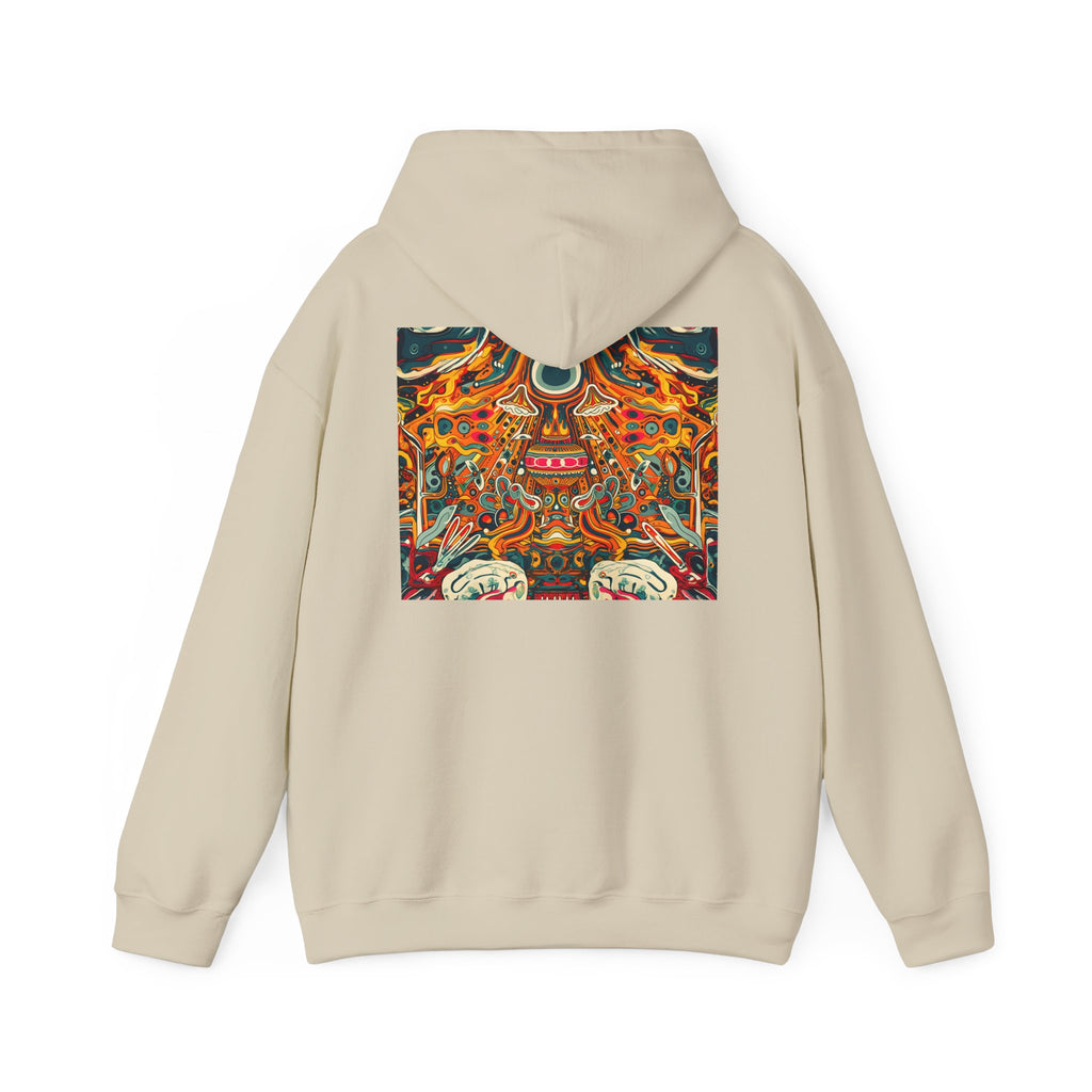Psychedelic Abstract Hoodie – Vibrant Trippy Art Pullover