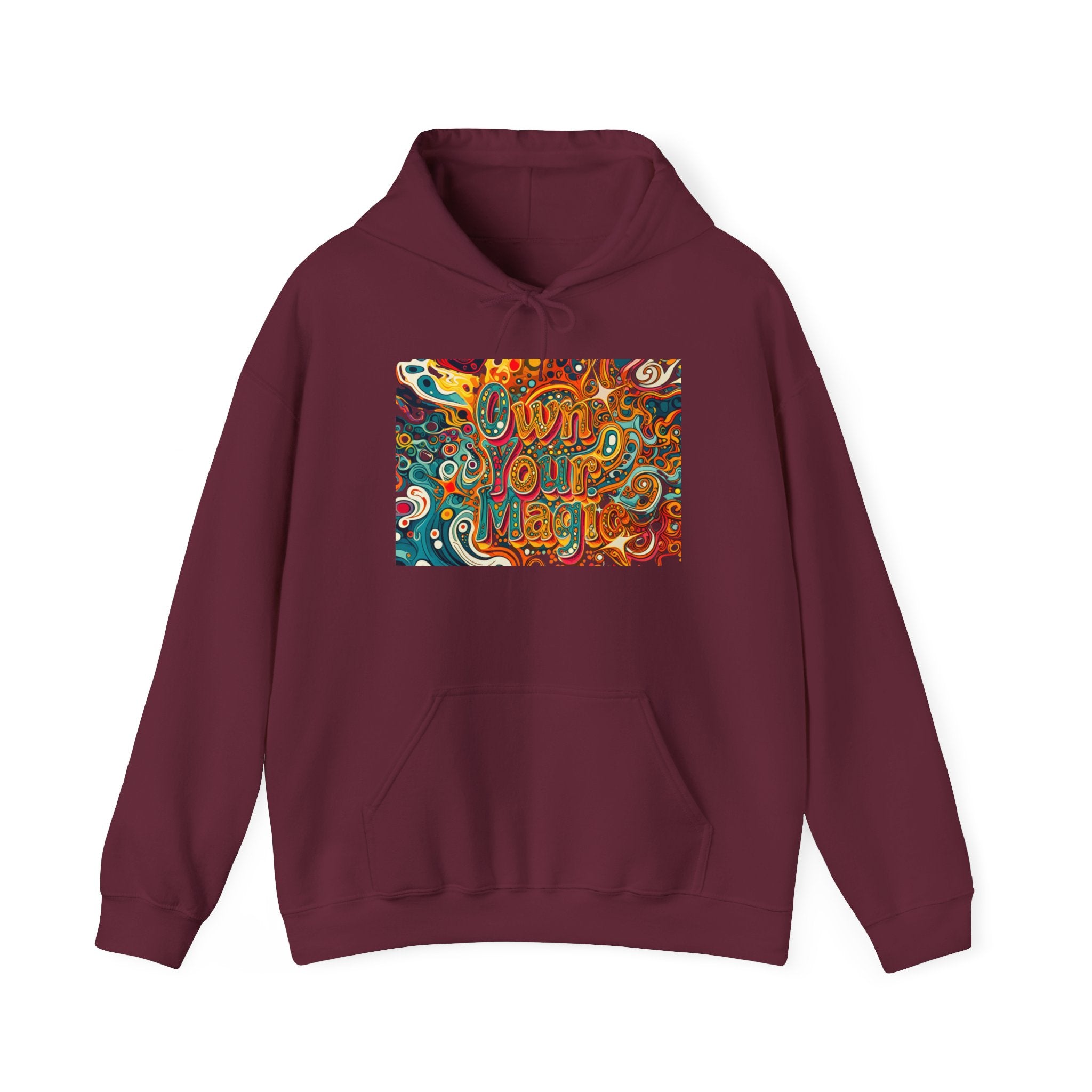Psychedelic Abstract Hoodie – Vibrant Trippy Art Pullover