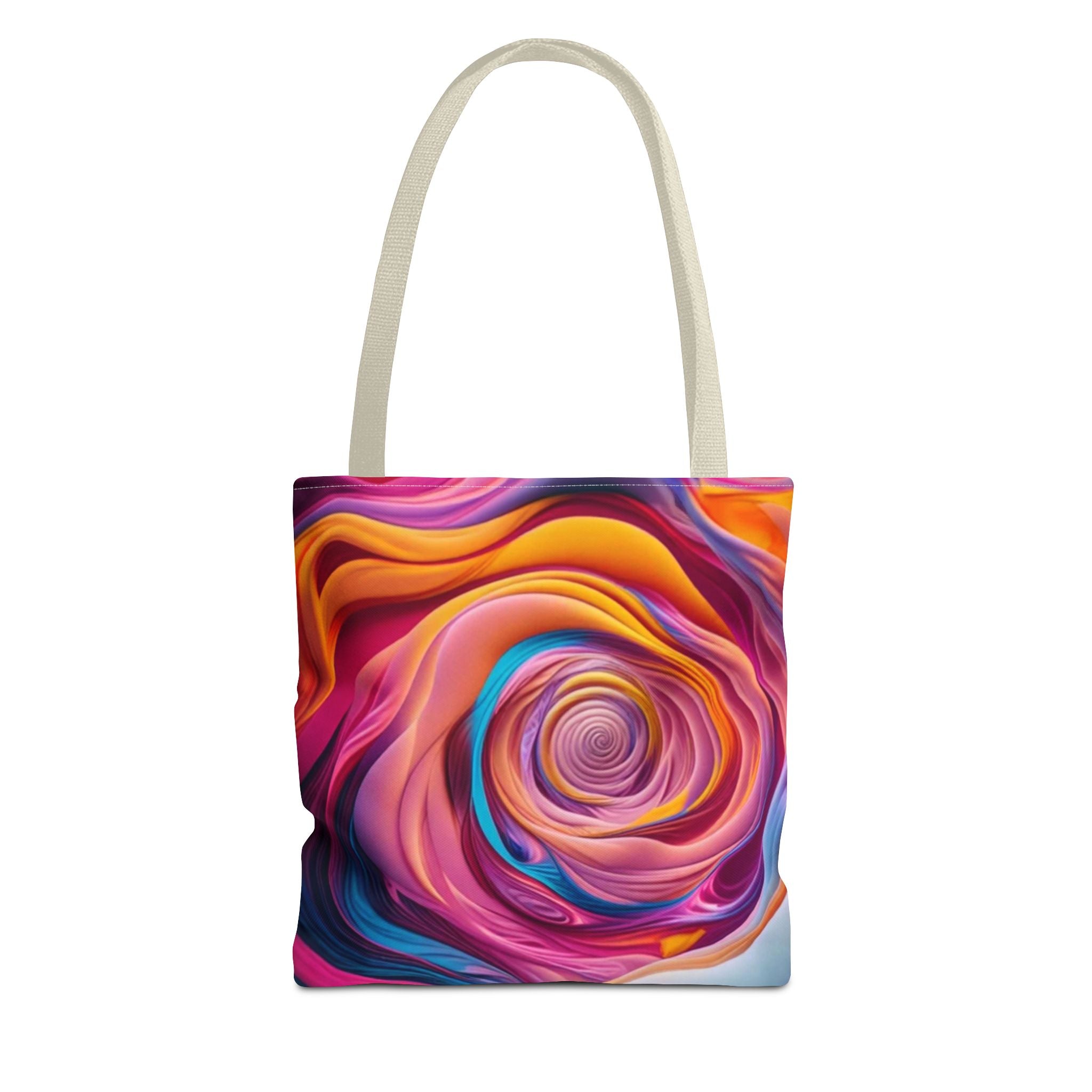 Artistic Floral Tote Bag, Colorful Shoulder Bag, Bohemian Style Tote, Gift for Flower Lovers, Shopping Bag, Eco-Friendly Canvas