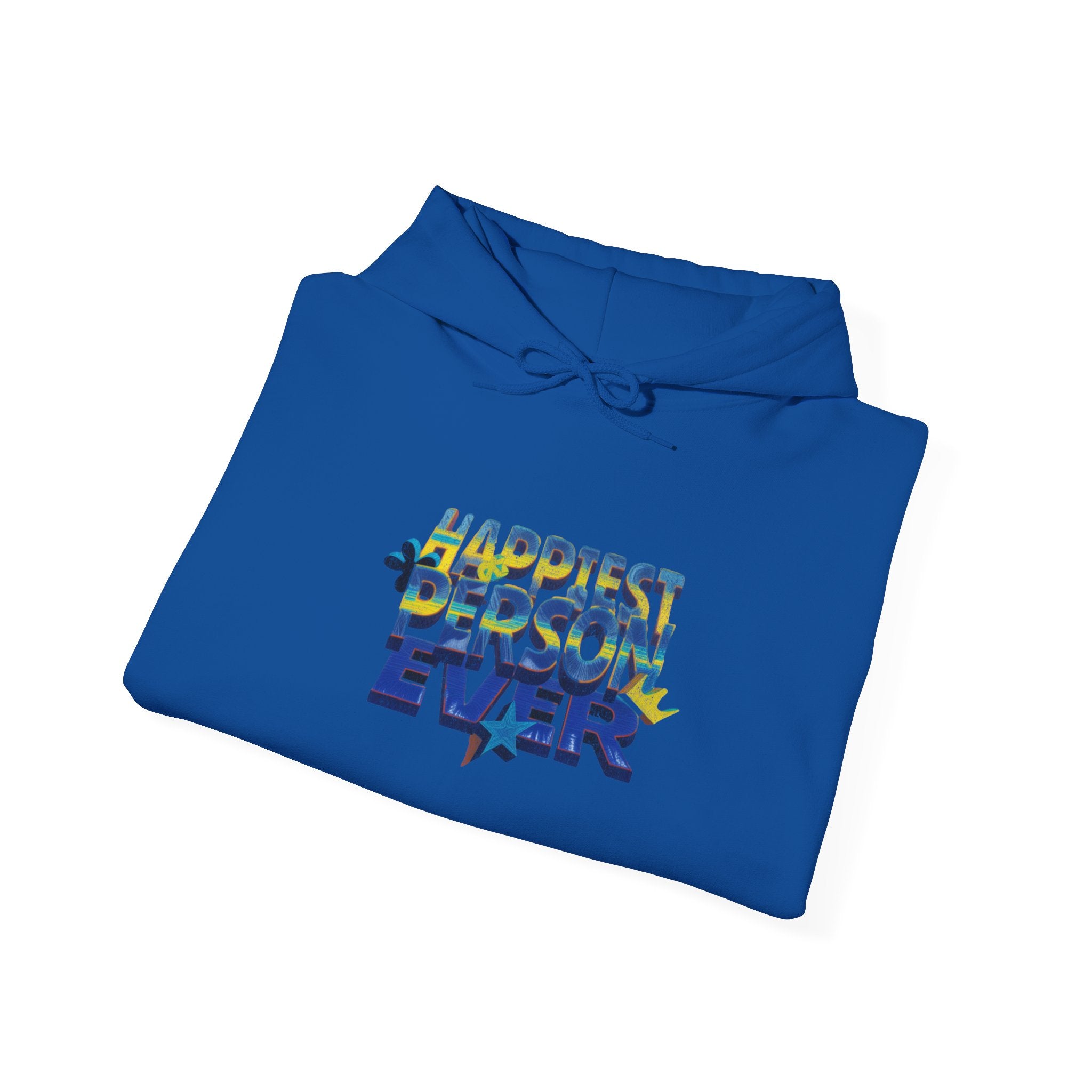 Happy Person Hoodie — Colorful Psychedelic Eye Art Pullover