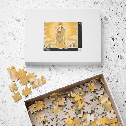 Serene Buddha Puzzle - 1014 Piece, Meditation Art, Perfect Gift for Mindfulness, Family Bonding Activity, Home Decor