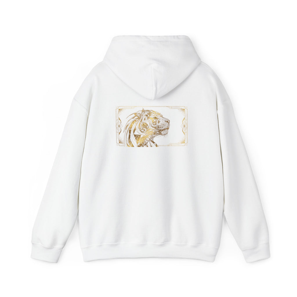 Leo Pride Hoodie — Gold Lion Art "Be Fierce" Sweatshirt