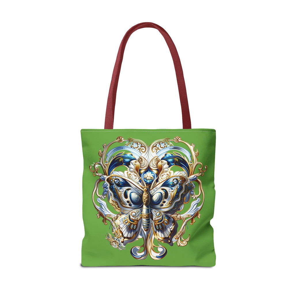 Butterfly Floral Tote Bag