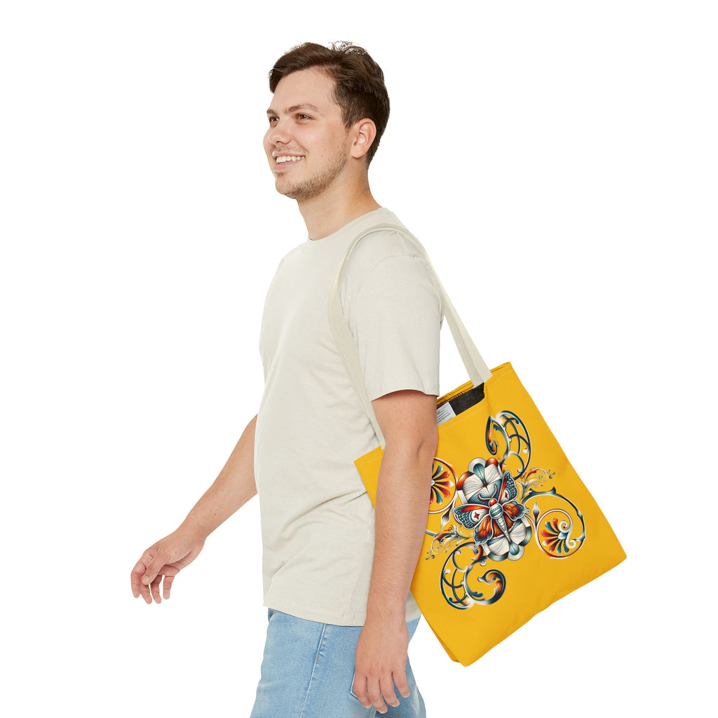 Butterfly Heart Tote Bag