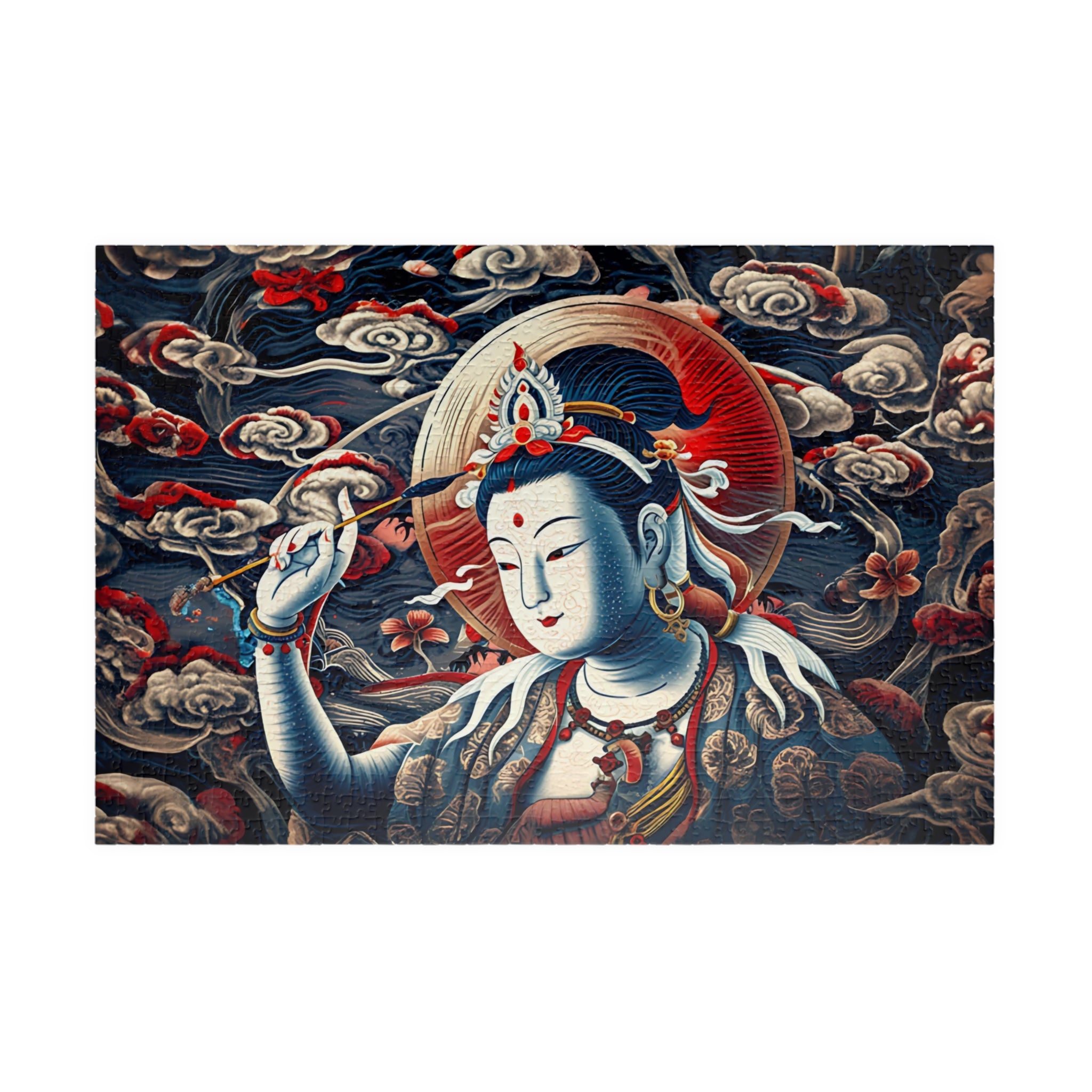 Buddha Art Puzzle — Meditation-Inspired Jigsaw (110/252/520/1014 pcs)