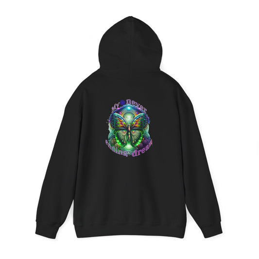 Enchanted Butterfly Hoodie - Cozy Unisex Sweatshirt, Nature Lover Gift, Cool Streetwear, Eco-Friendly Apparel, Festival Wear