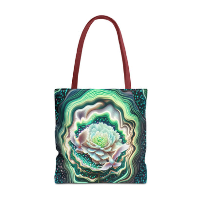Floral Pattern Tote Bag, Eco-Friendly Shopping Bag, Art Tote, Gift for Mom, Beach Bag, Boho Flower Bag