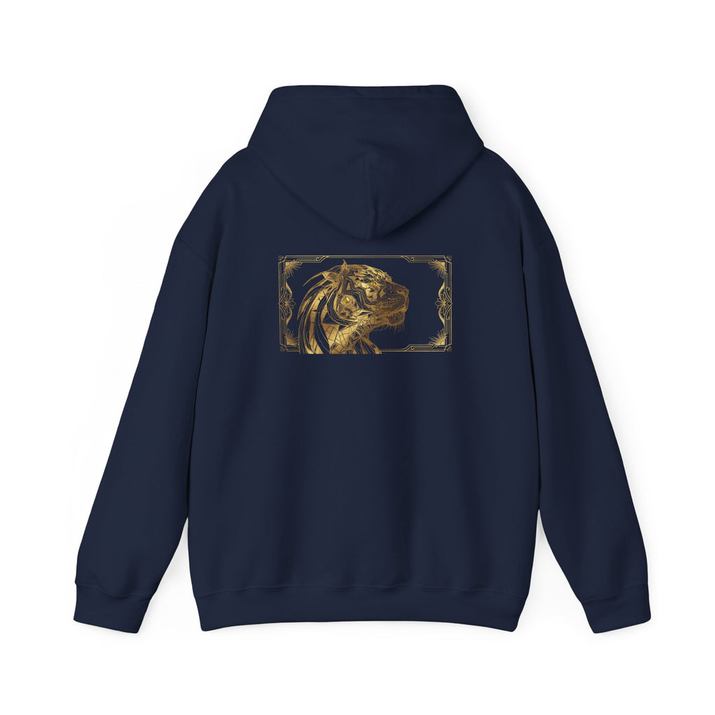 Leo Pride Hoodie — Gold Lion Art "Be Fierce" Sweatshirt