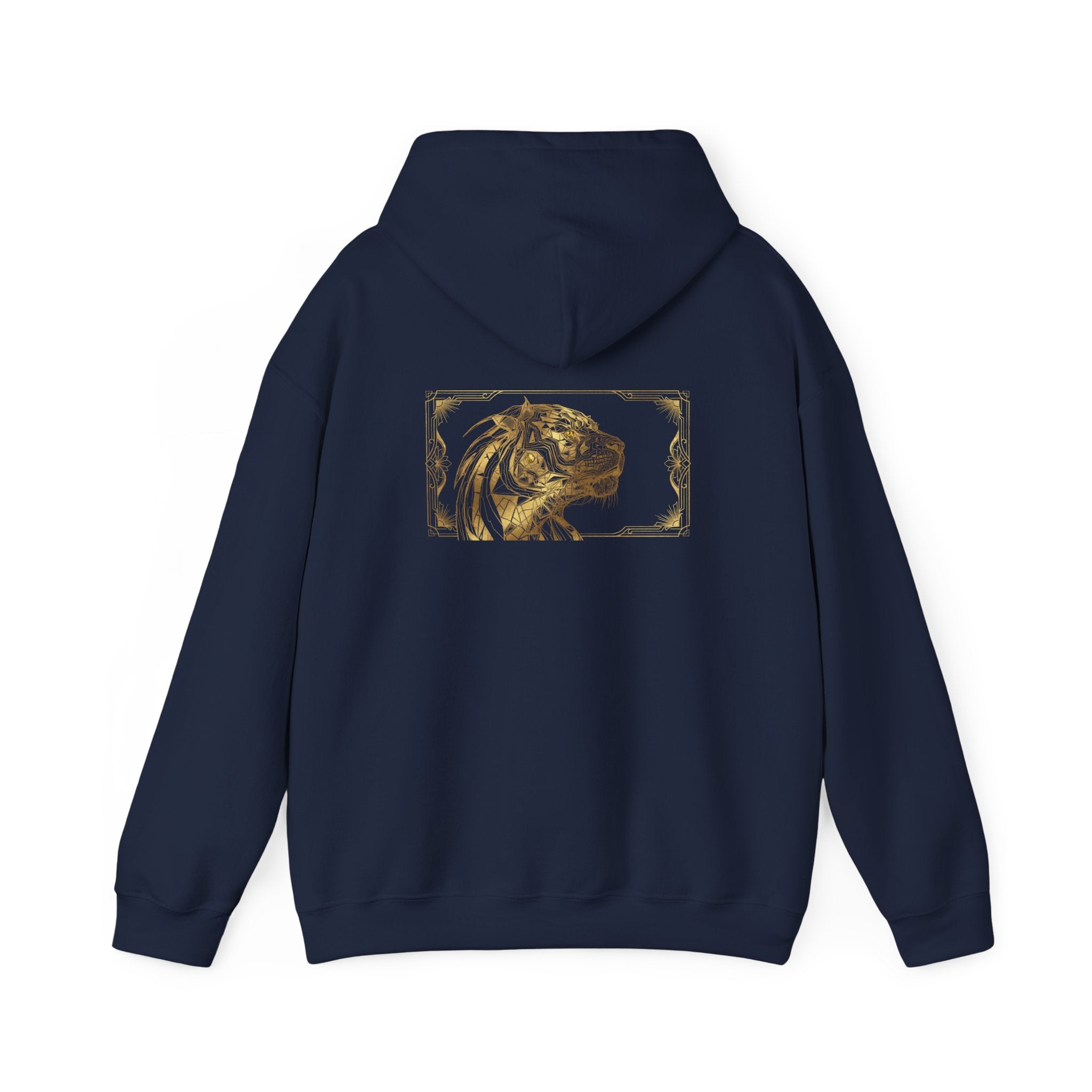 Leo Pride Hoodie — Gold Lion Art "Be Fierce" Sweatshirt