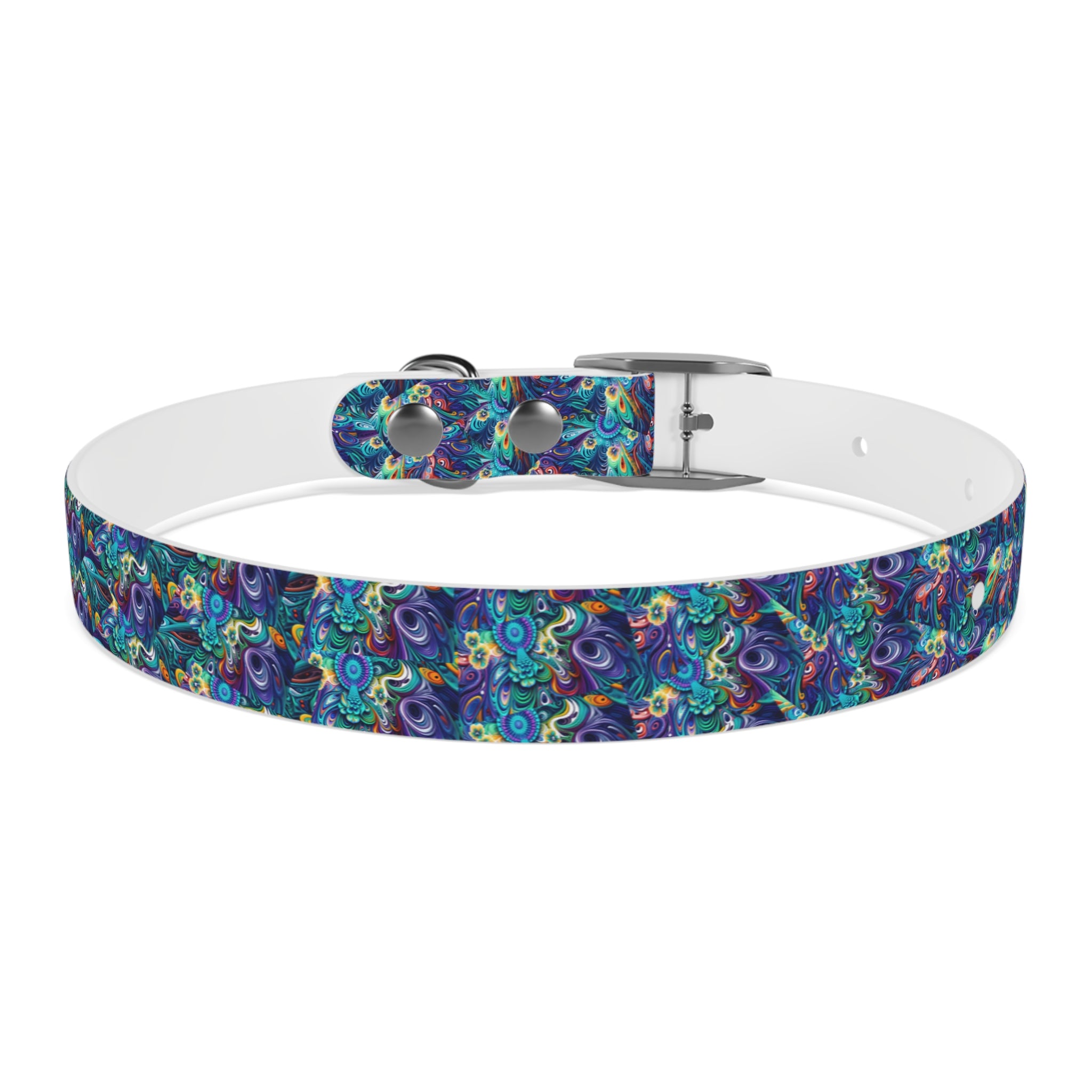 Dog Collar - Colorful and Heartwarming  Floral Design