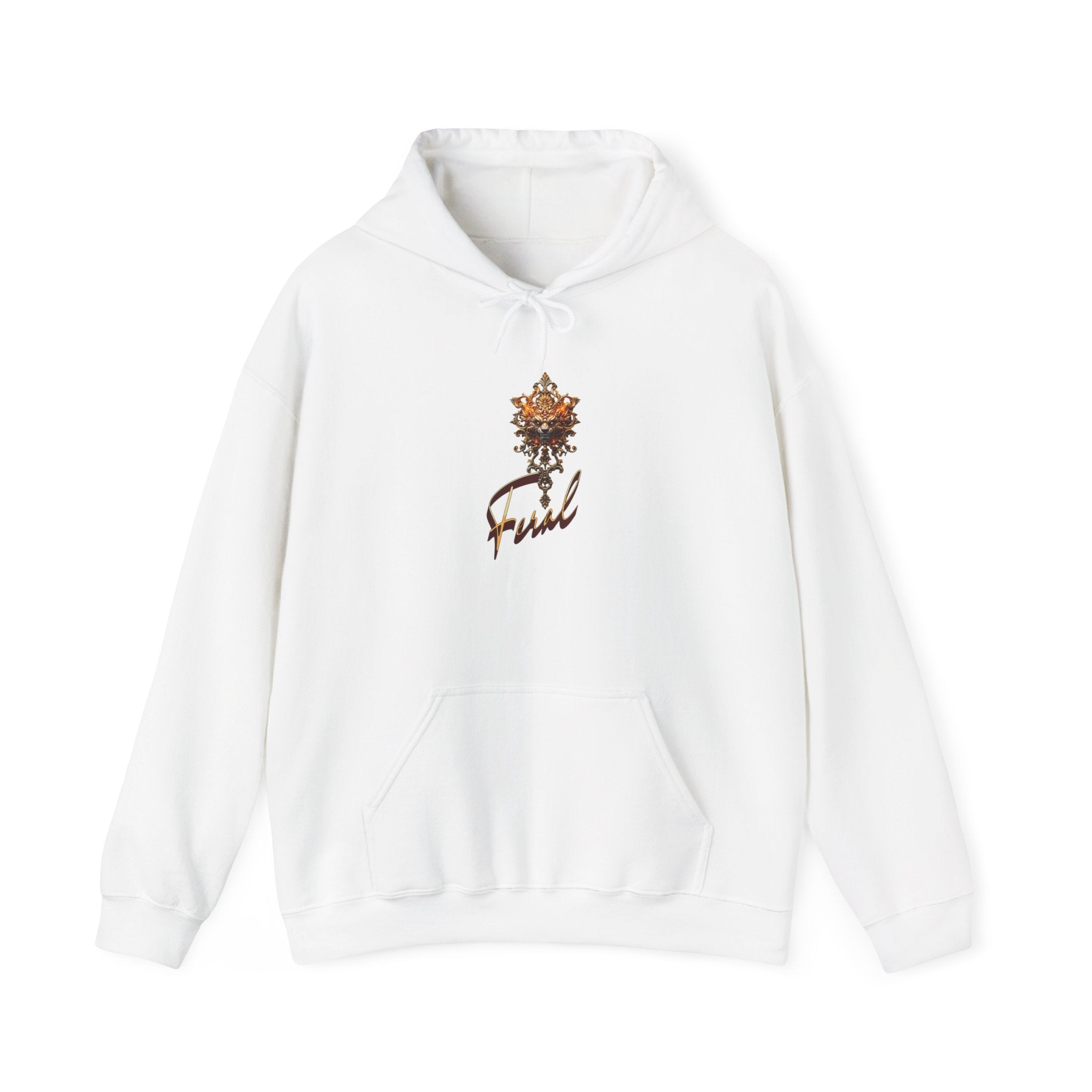 Leo Pride Hoodie — Gold Lion Art "Be Fierce" Sweatshirt