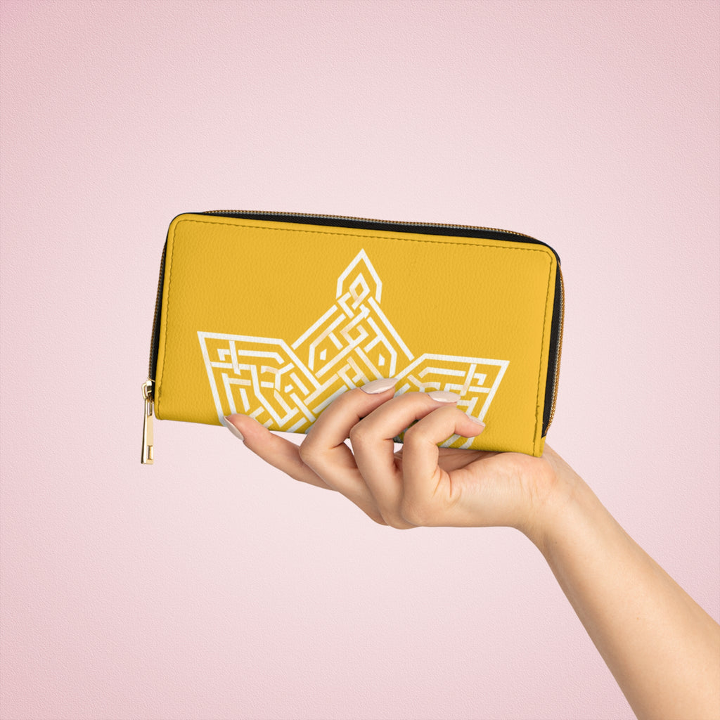 Endless Stars Zipper Wallet — Celestial Zip Wallet for Cards & Cash
